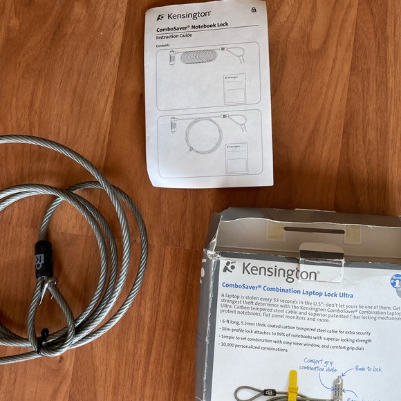 Kensington laptop lock new in box - Picture 5 of 6